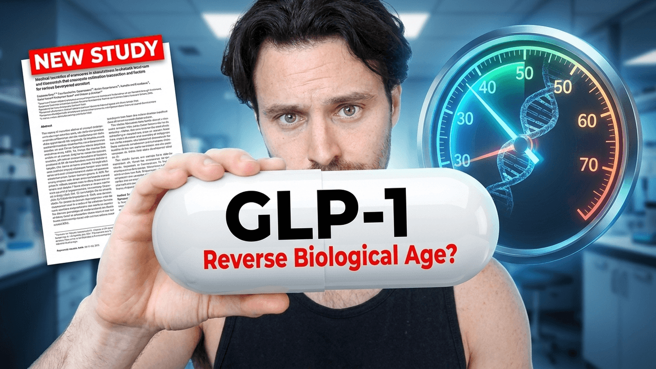 Can GLP-1’s REALLY SLOW Biological Aging: NEW RESEARCH