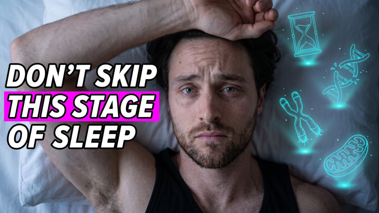 The MOST IMPORTANT Sleep Stage to Slow Aging (It’s Not Deep Sleep)