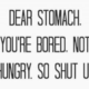 Why Does Hunger Just…Disappear?